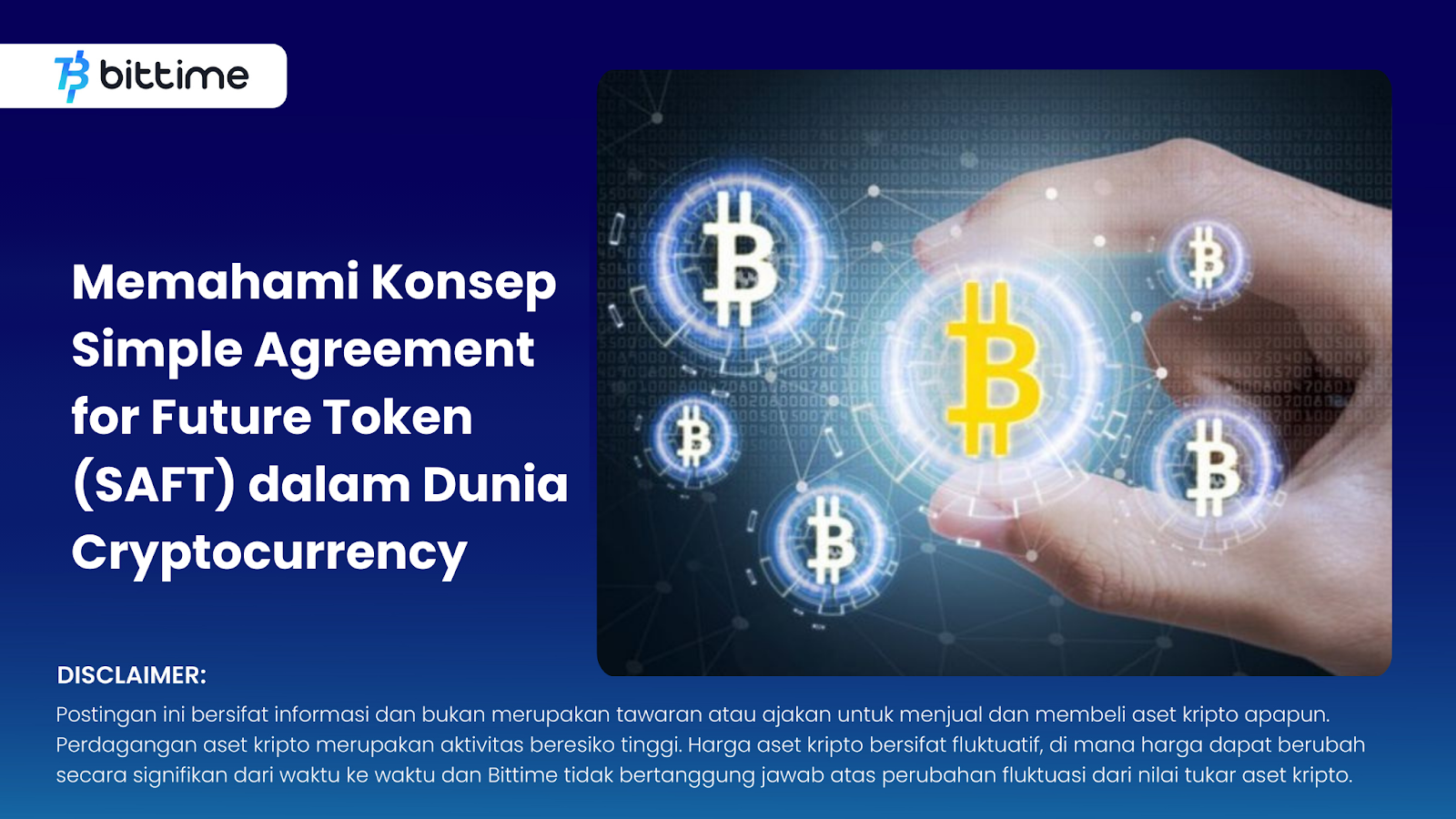 Memahami Konsep Simple Agreement For Future Token SAFT Dalam Dunia