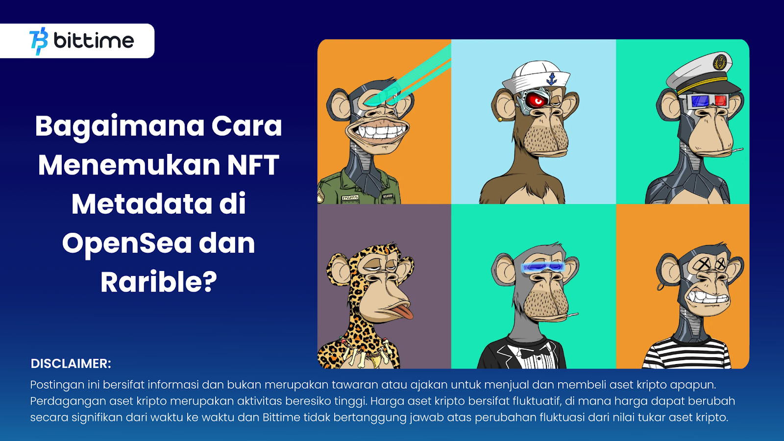 Bagaimana Cara Menemukan NFT Metadata Di OpenSea Dan Rarible Bittime