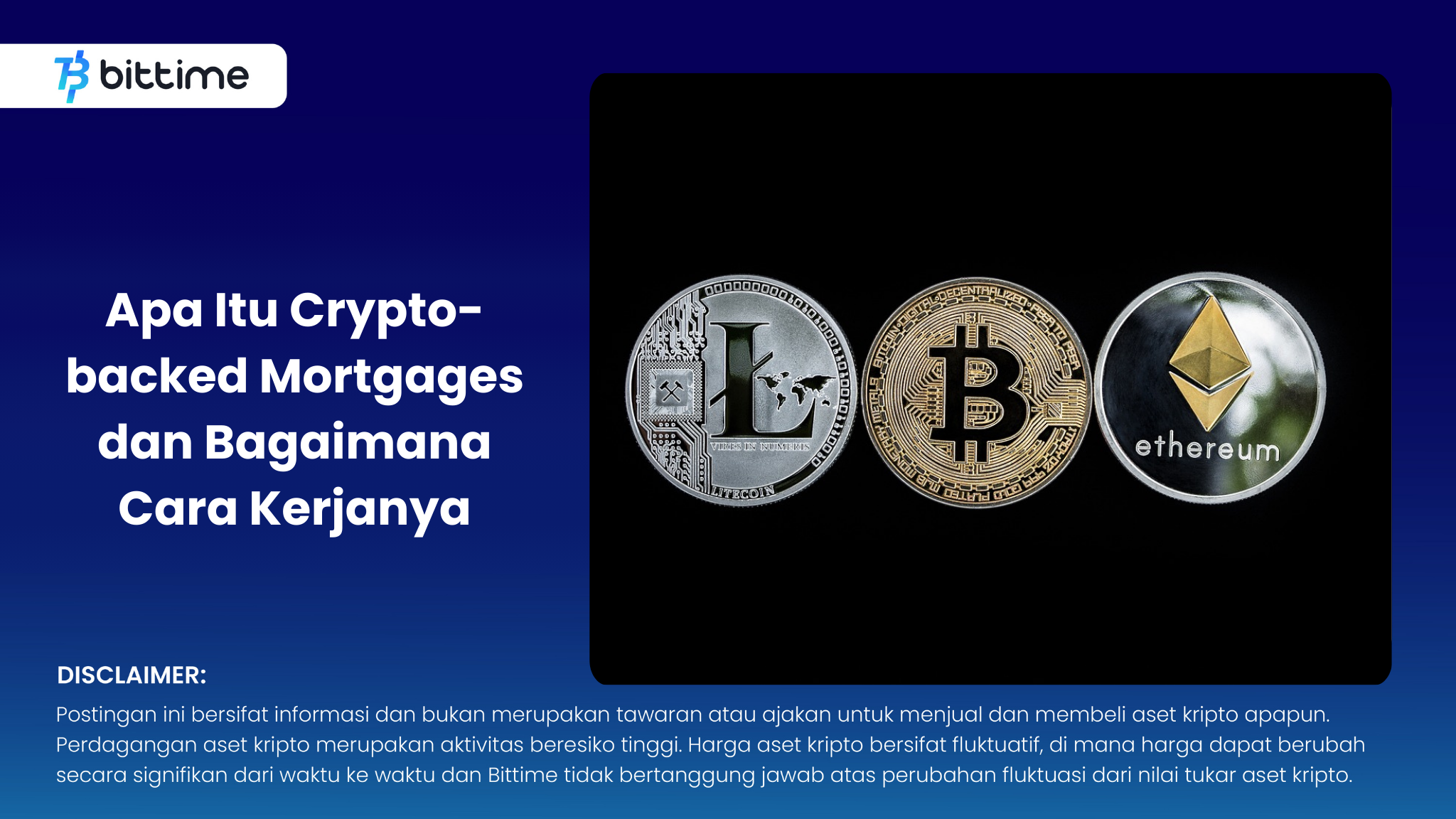 Apa Itu Crypto Backed Mortgages Dan Bagaimana Cara Kerjanya Bittime