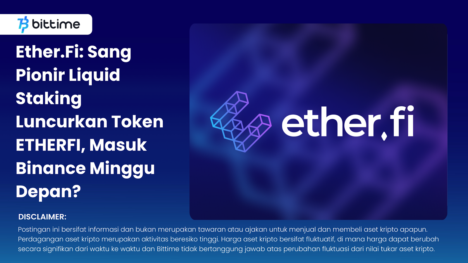 Ether Fi Liquid Staking Pioneer Launches Etherfi Token Entering