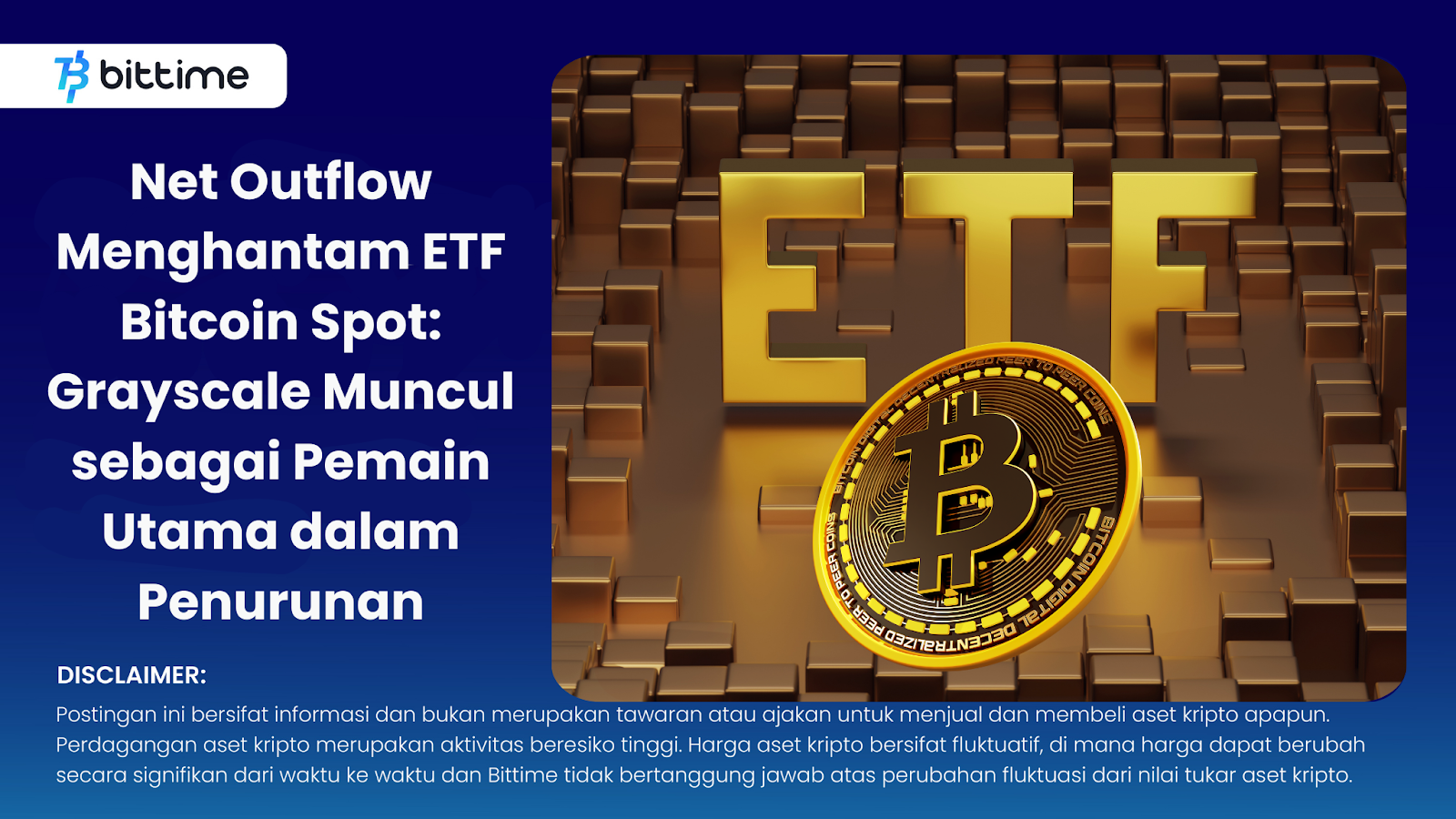 Net Outflow Hits Spot Bitcoin Etfs Grayscale Emerges As Major Player