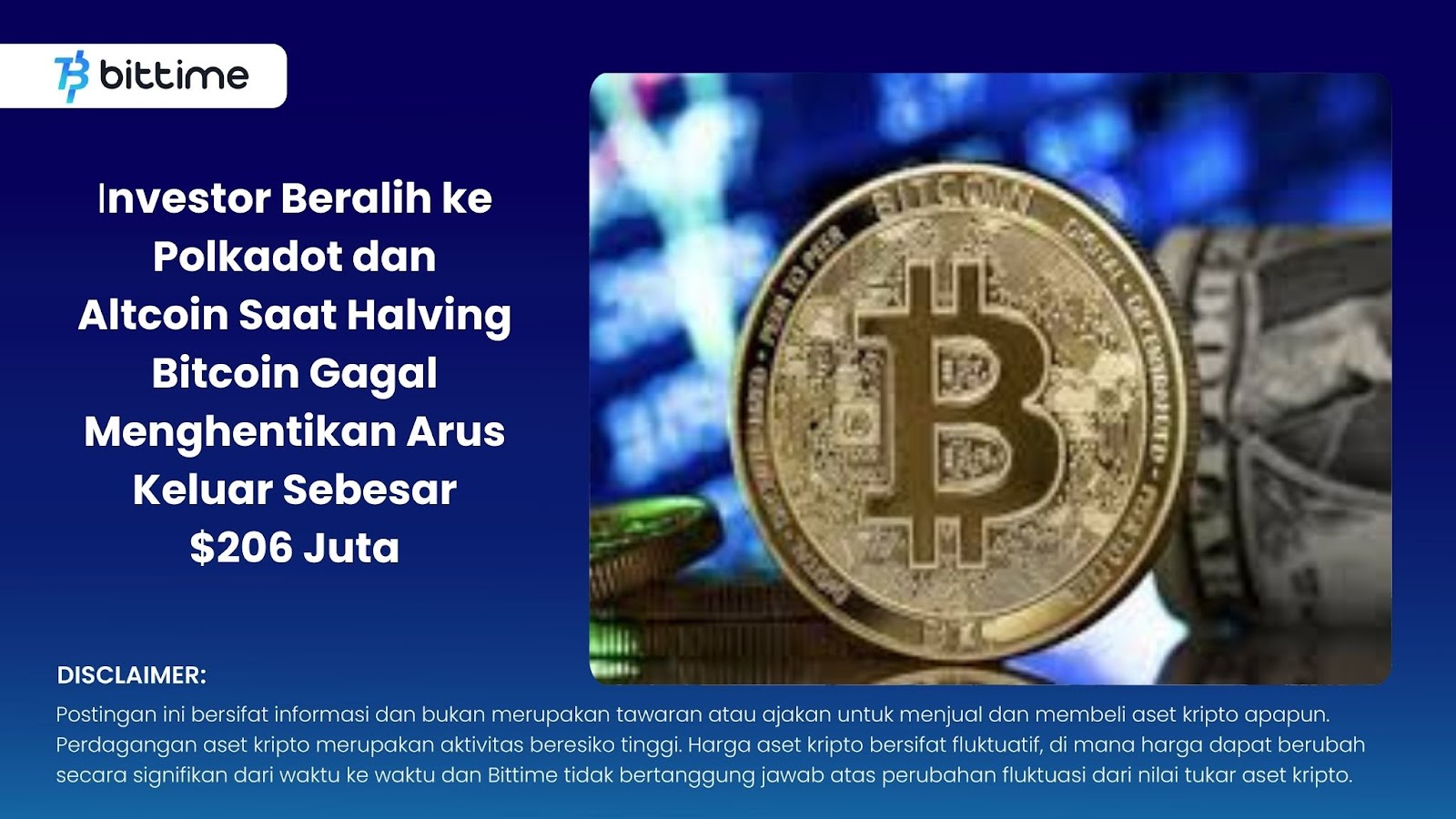 Investor Beralih Ke Polkadot Dan Altcoin Saat Halving Bitcoin Gagal