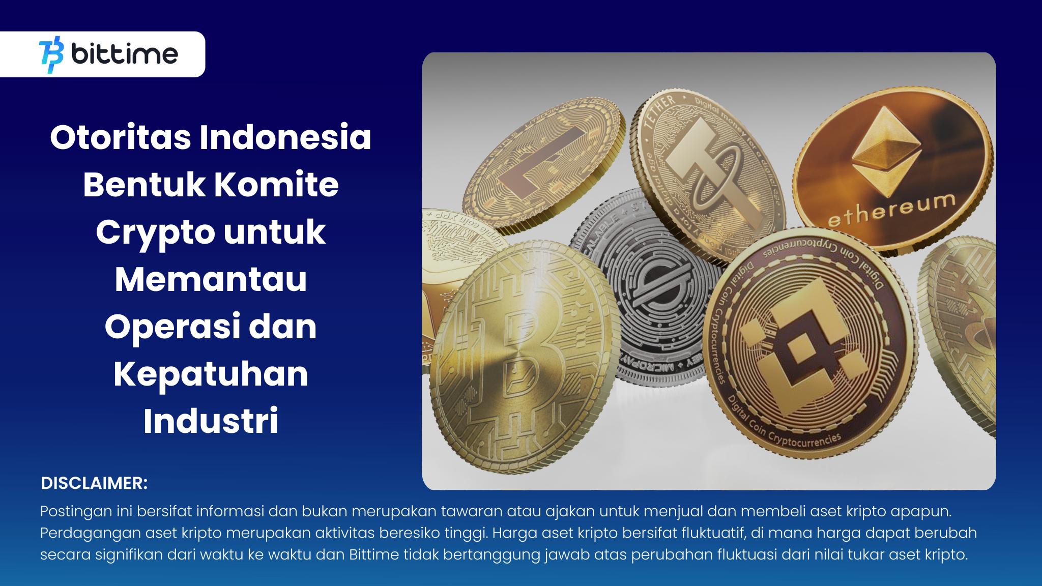 Otoritas Indonesia Bentuk Komite Crypto Untuk Memantau Operasi Dan