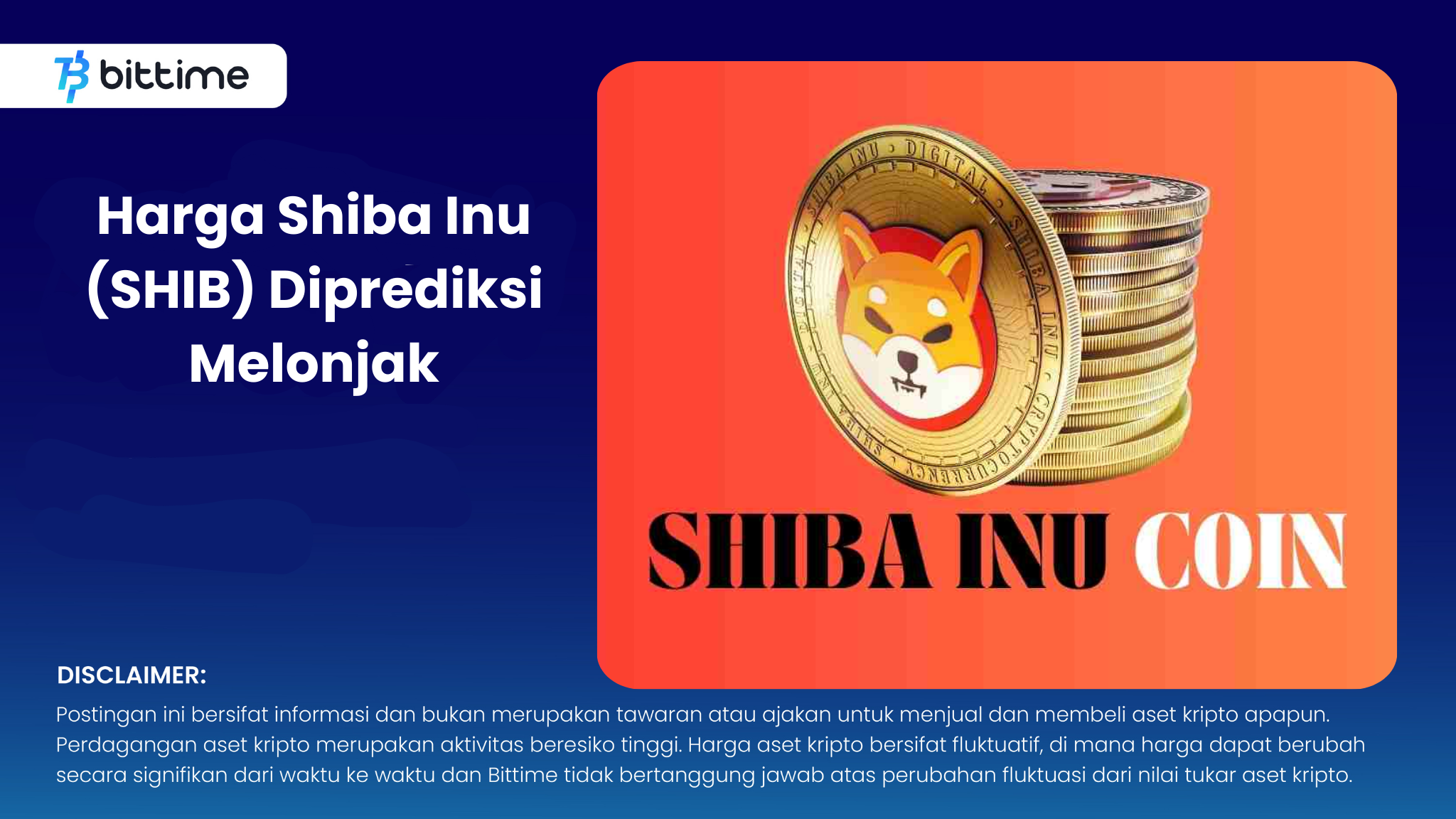 Harga Shiba Inu SHIB Diprediksi Melonjak Bittime