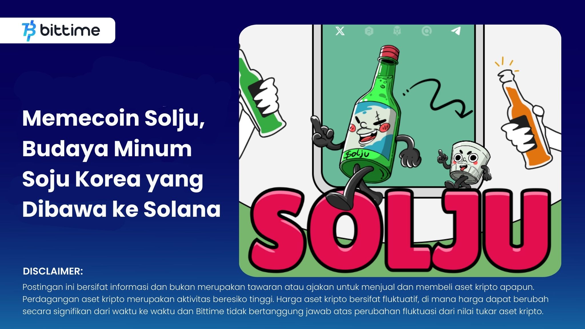 Memecoin Solju, Budaya Minum Soju Korea Yang Dibawa Ke Solana – Bittime