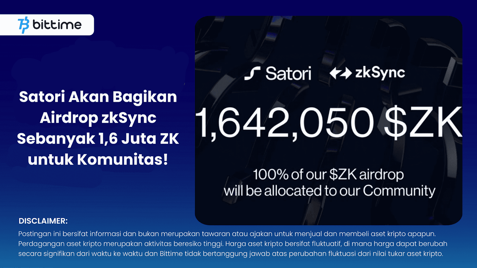 Airdrop zkSync, Satori 