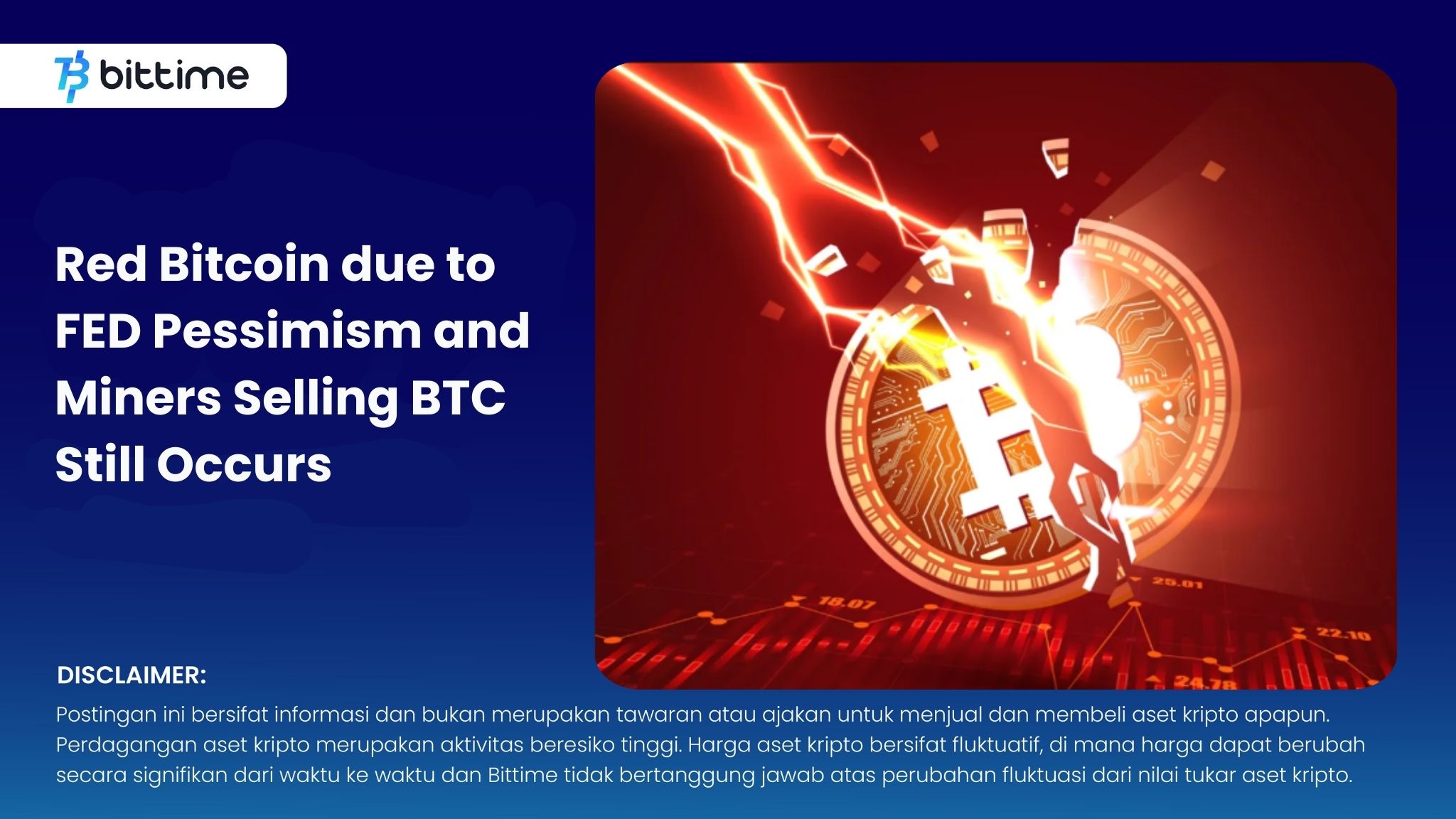Red Bitcoin due to FED Pessimism and Miners Selling BTC Still Occurs.jpg