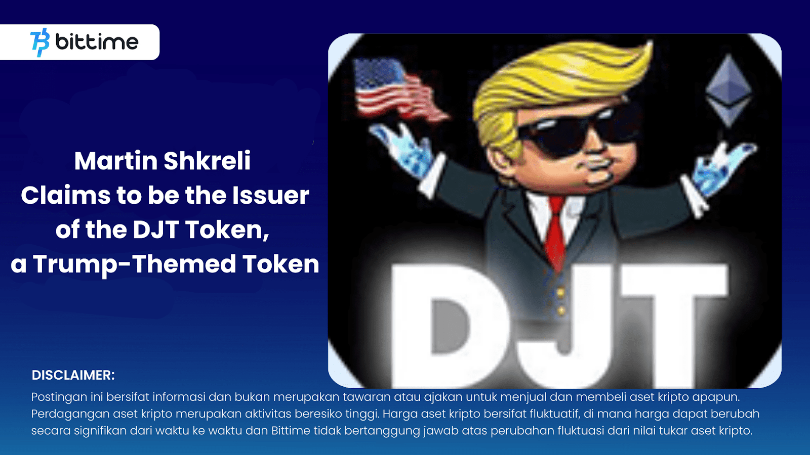 DJT Token, Martin Shkreli , Trump