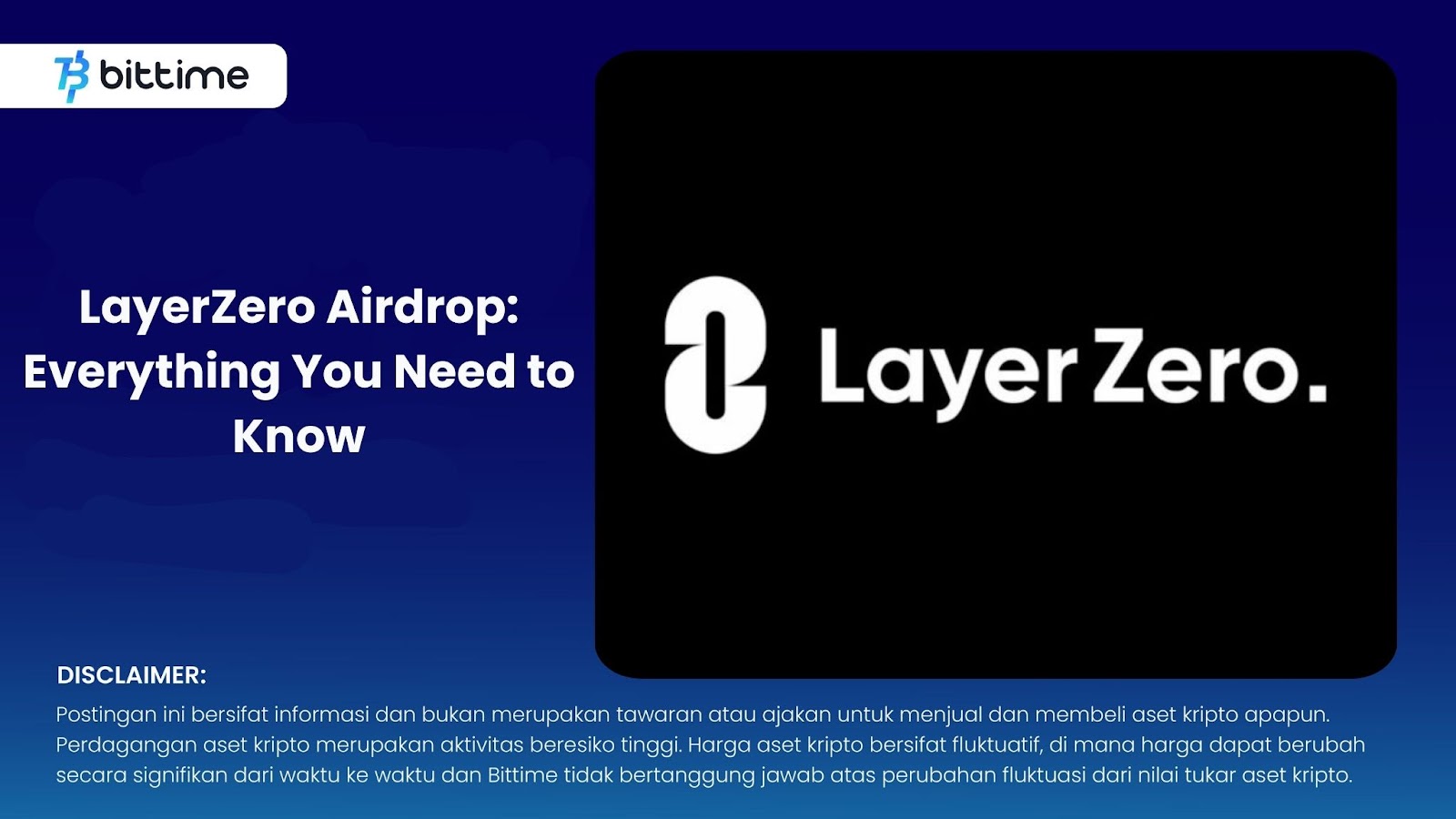 LayerZero Airdrop: Everything You Need to Know – Bittime