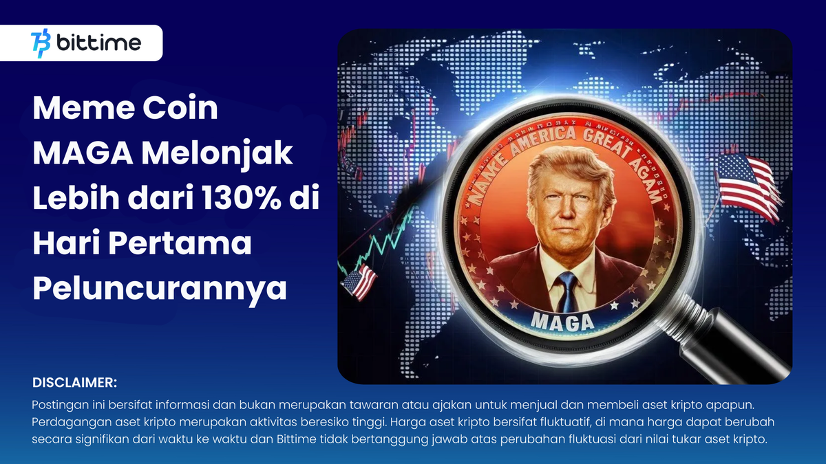 Meme Coin MAGA Melonjak - Bittime