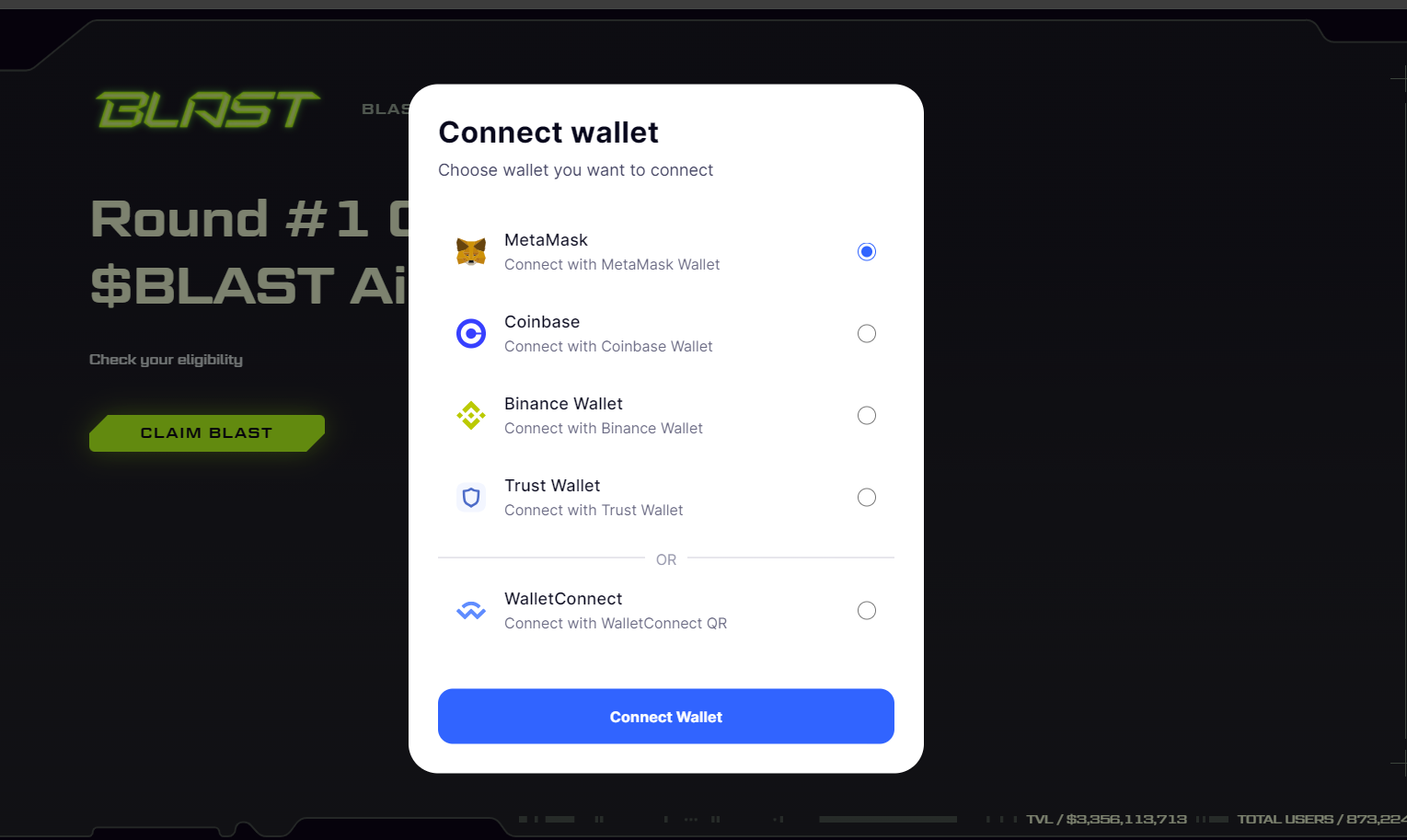 BLAST Airdrop Officially Started: How to Claim Your Airdrop Today! – Bittime