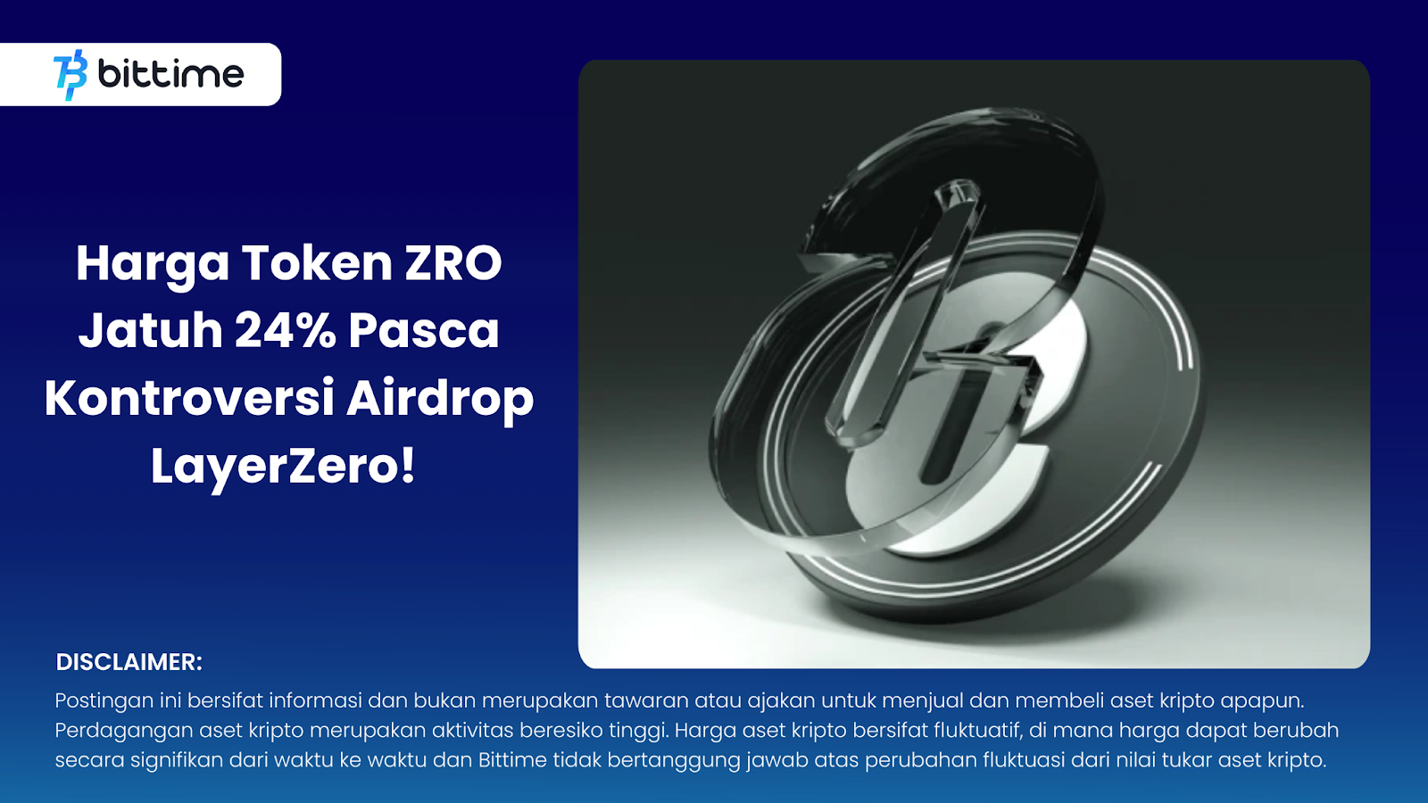 ZRO Token Price Falls 24% After LayerZero Airdrop Controversy!