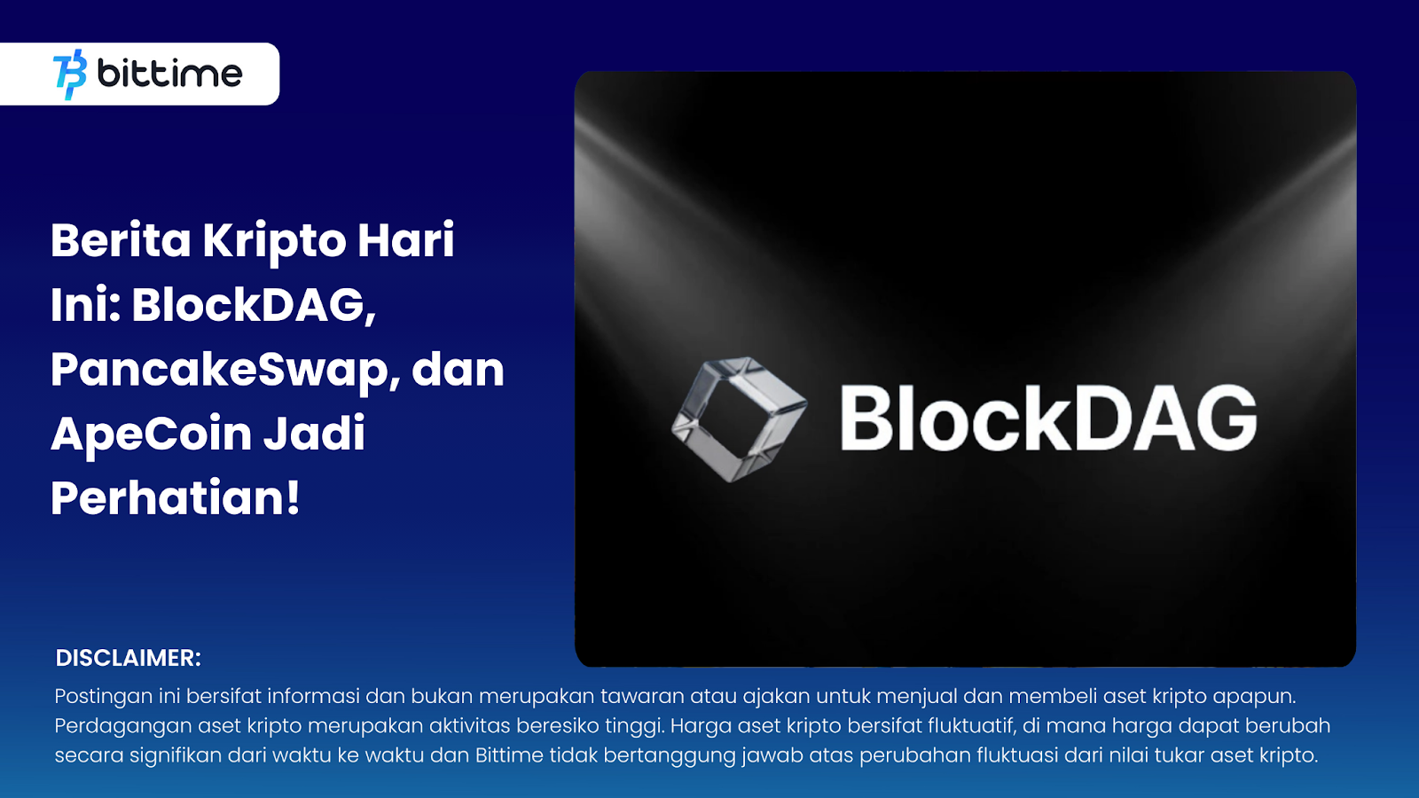 Berita Kripto Hari Ini: BlockDAG, PancakeSwap, dan ApeCoin Jadi Perhatian!