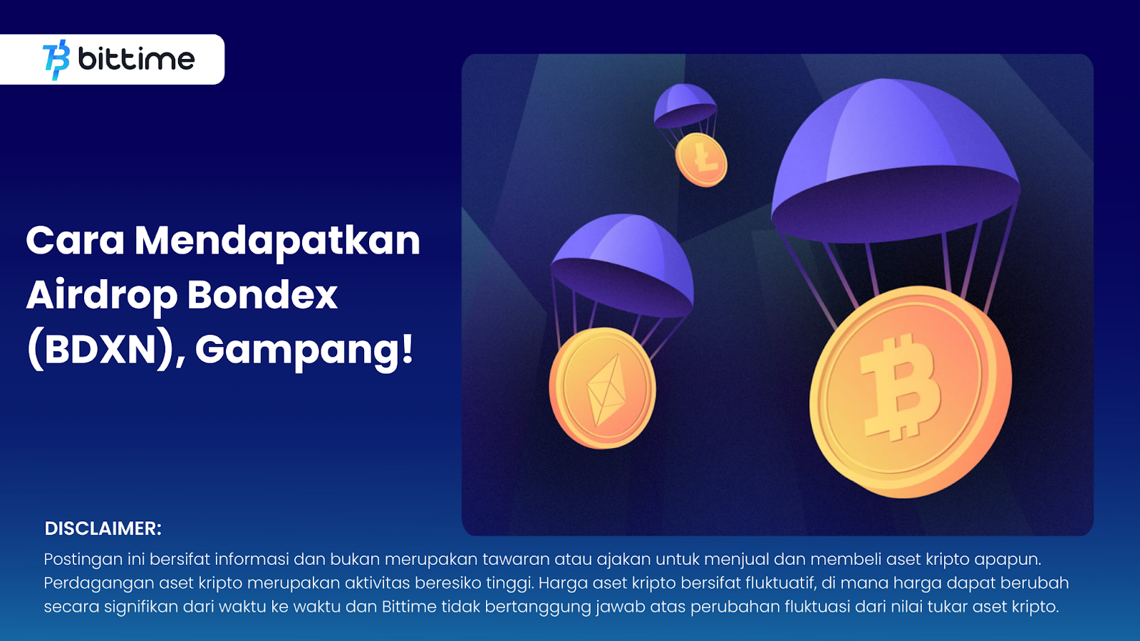 Cara Mendapatkan Airdrop Bondex (BDXN), Gampang!