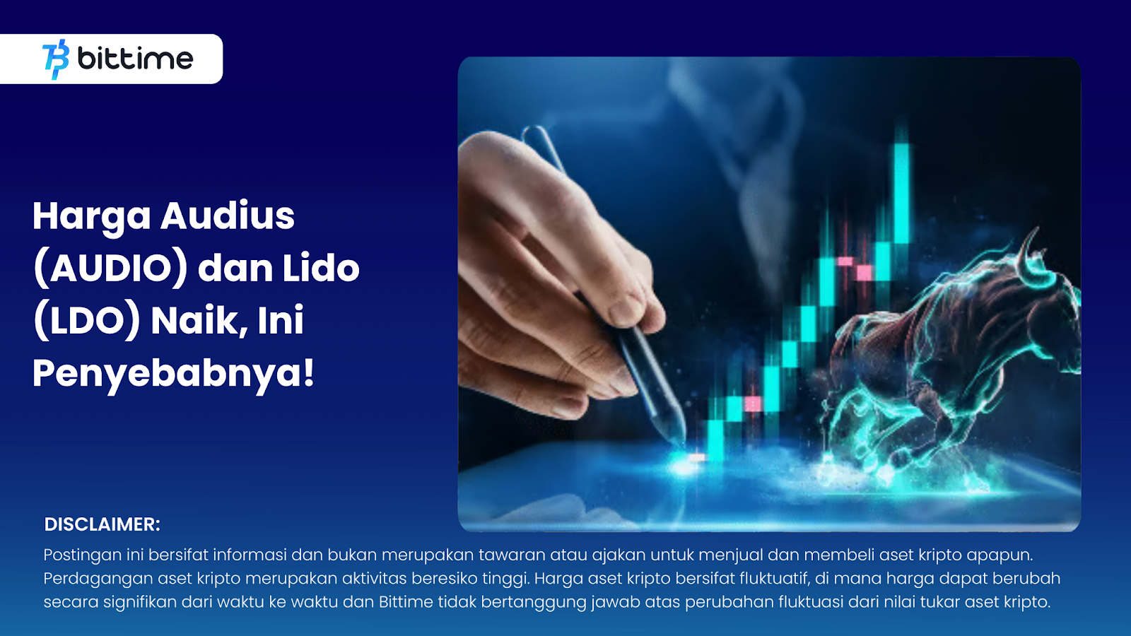 Harga Audius (AUDIO) dan Lido (LDO) Naik, Ini Penyebabnya!