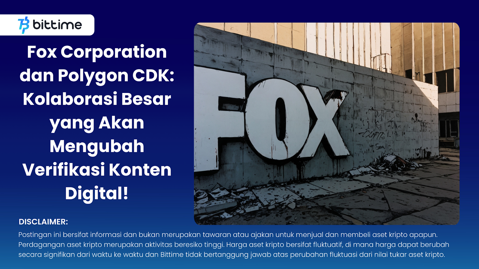 Fox Corporation dan Polygon CDK Kolaborasi Besar yang Akan Mengubah Verifikasi Konten Digital!