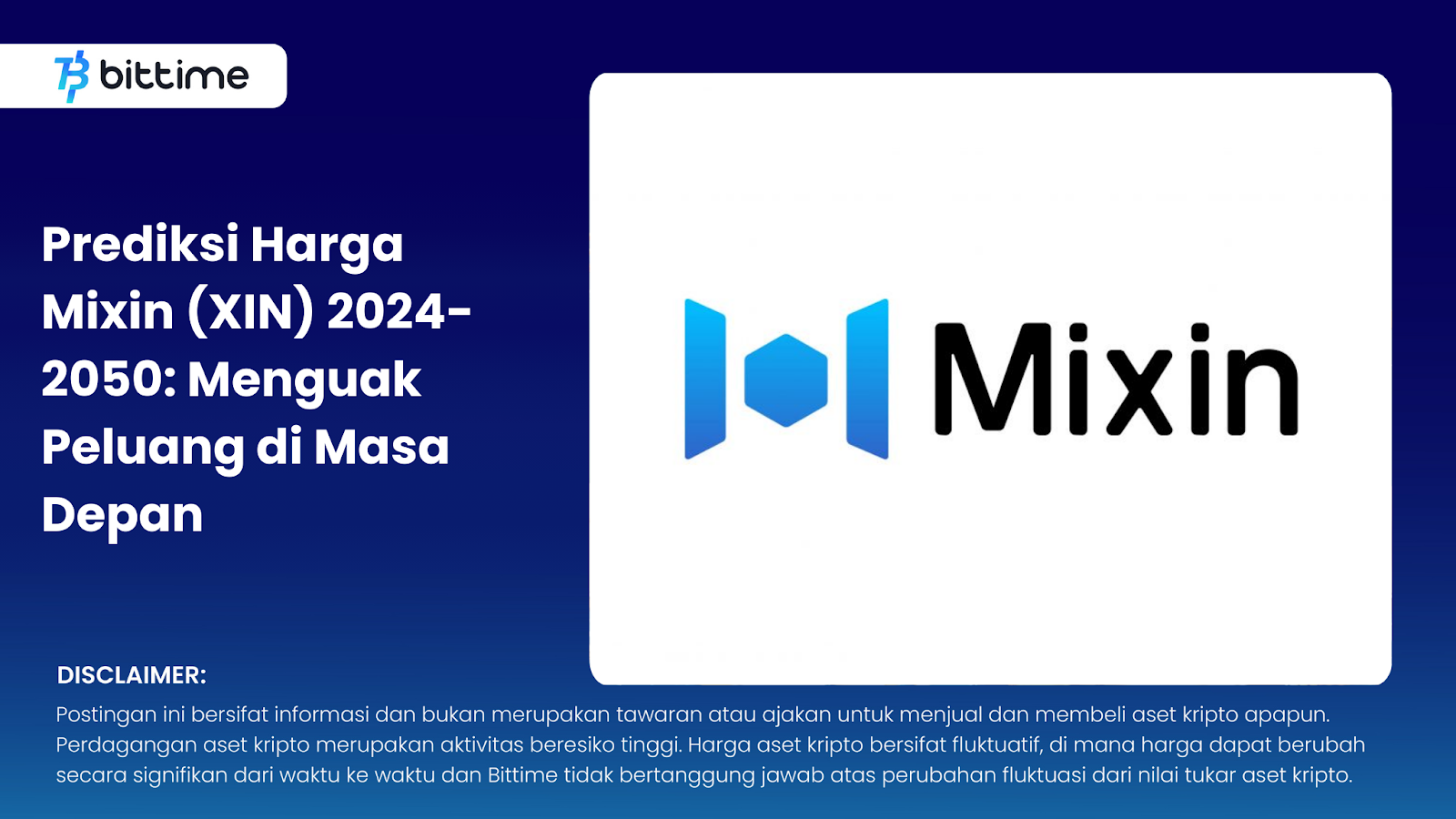 Prediksi Harga Mixin (XIN) 2024-2050: Menguak Peluang di Masa Depan