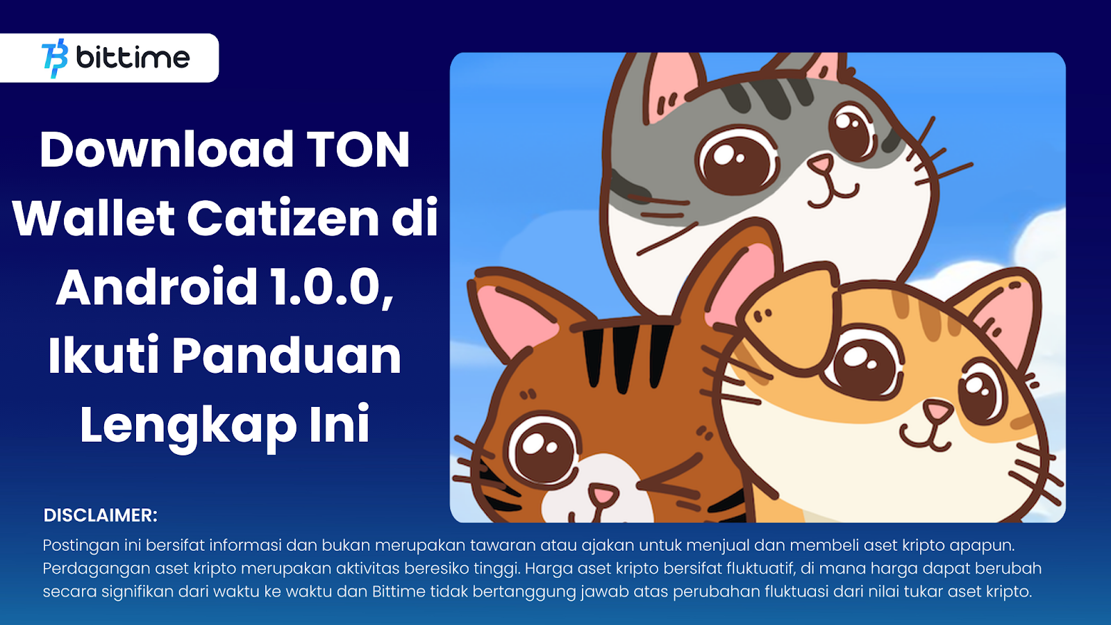 Download TON Wallet Catizen di Android 1.0.0, Ikuti Panduan Lengkap Ini