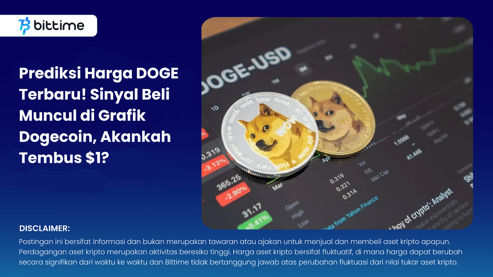 Prediksi Harga DOGE Terbaru! Sinyal Beli Muncul di Grafik Dogecoin, Akankah  Tembus $1? – Bittime