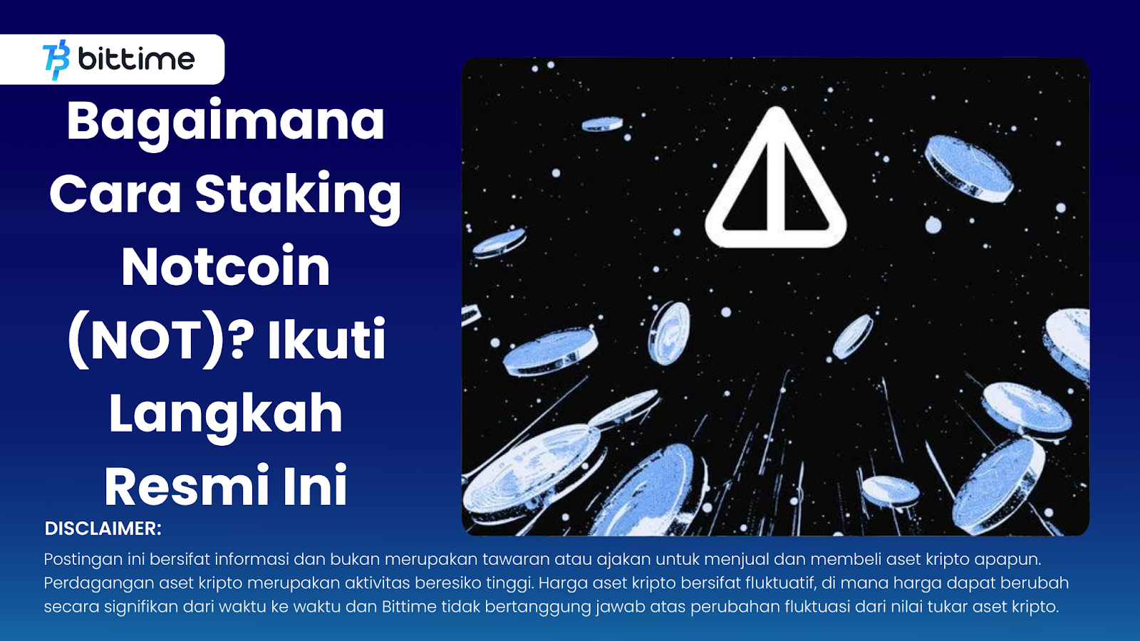 Bagaimana Cara Staking Notcoin (NOT)? Ikuti Langkah Resmi Ini