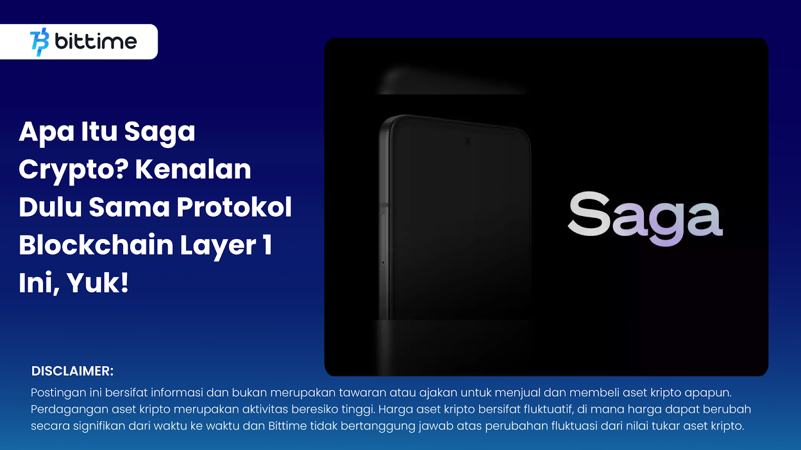 Apa Itu Saga Crypto? Kenalan Dulu Sama Protokol Blockchain Layer 1 Ini, Yuk!