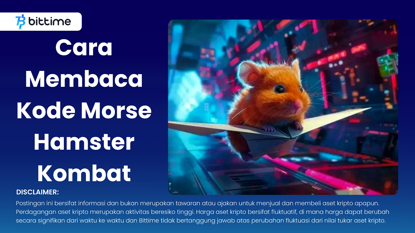 Cara Membaca Kode Morse Hamster Kombat