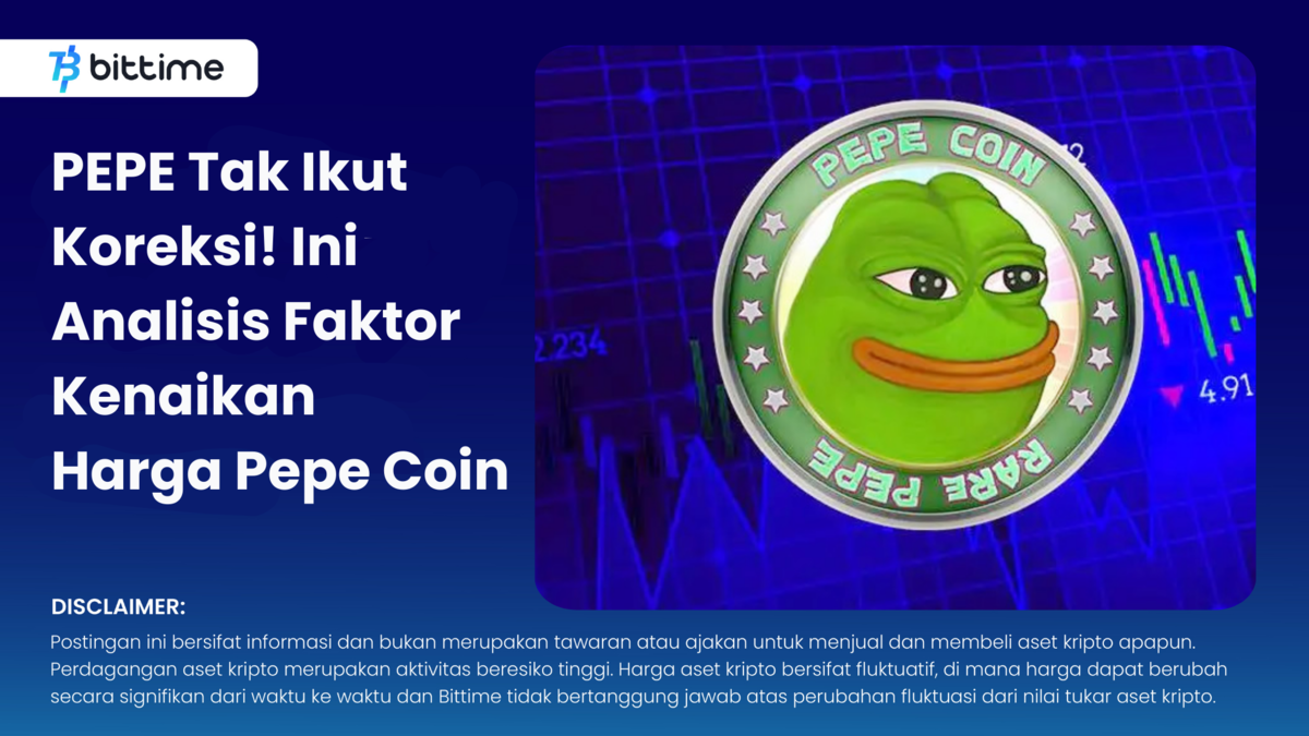 Analisis Faktor Kenaikan  Harga Pepe Coin - Bittime