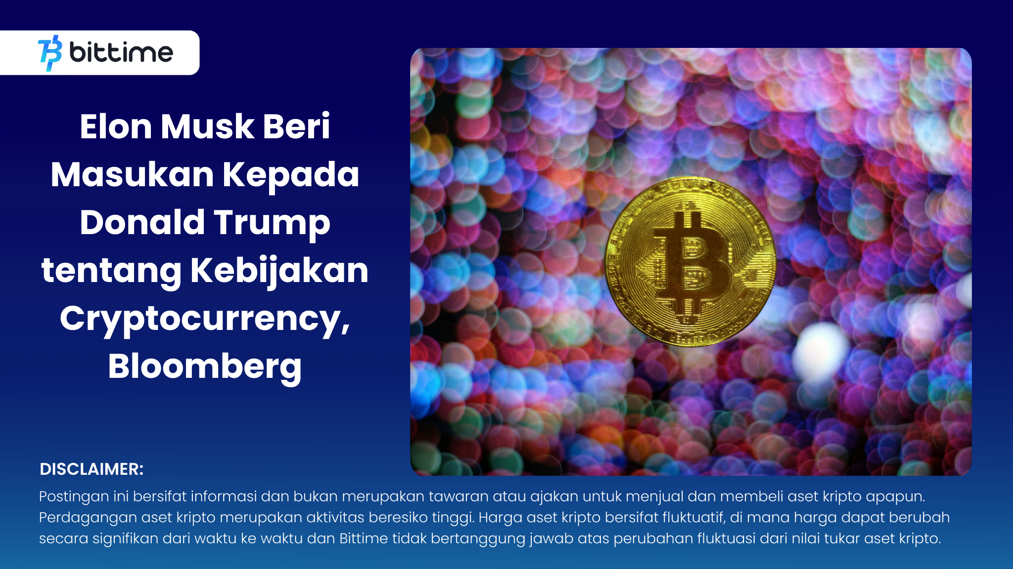 Elon Musk Beri Masukan Kepada Donald Trump tentang Kebijakan Cryptocurrency, Bloomberg.png