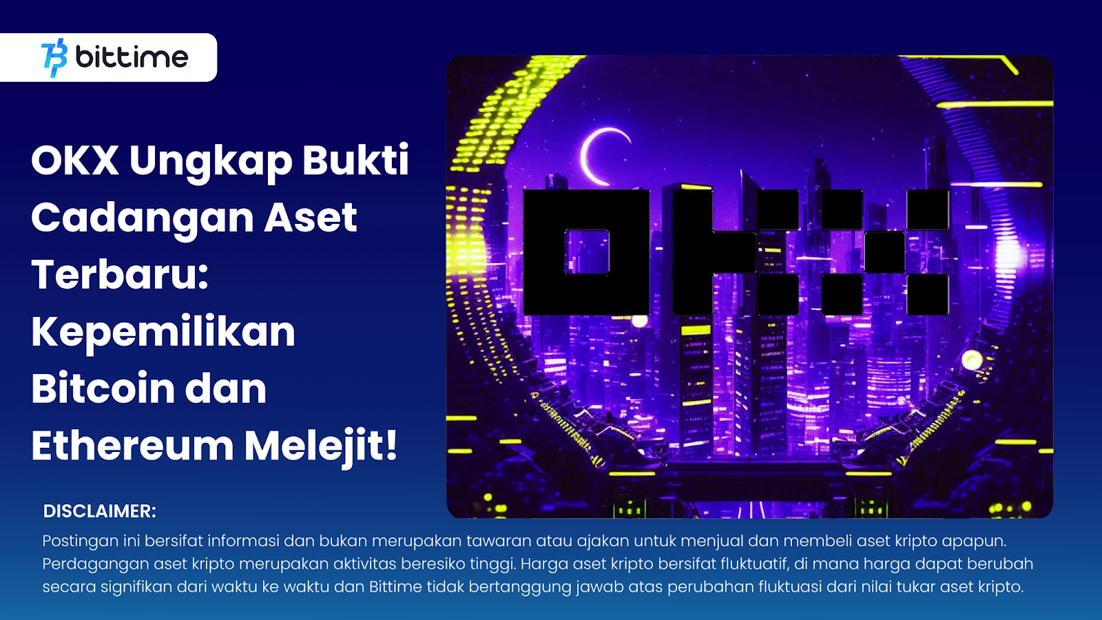 OKX Ungkap Bukti Cadangan Aset Terbaru Kepemilikan Bitcoin dan Ethereum Melejit!
