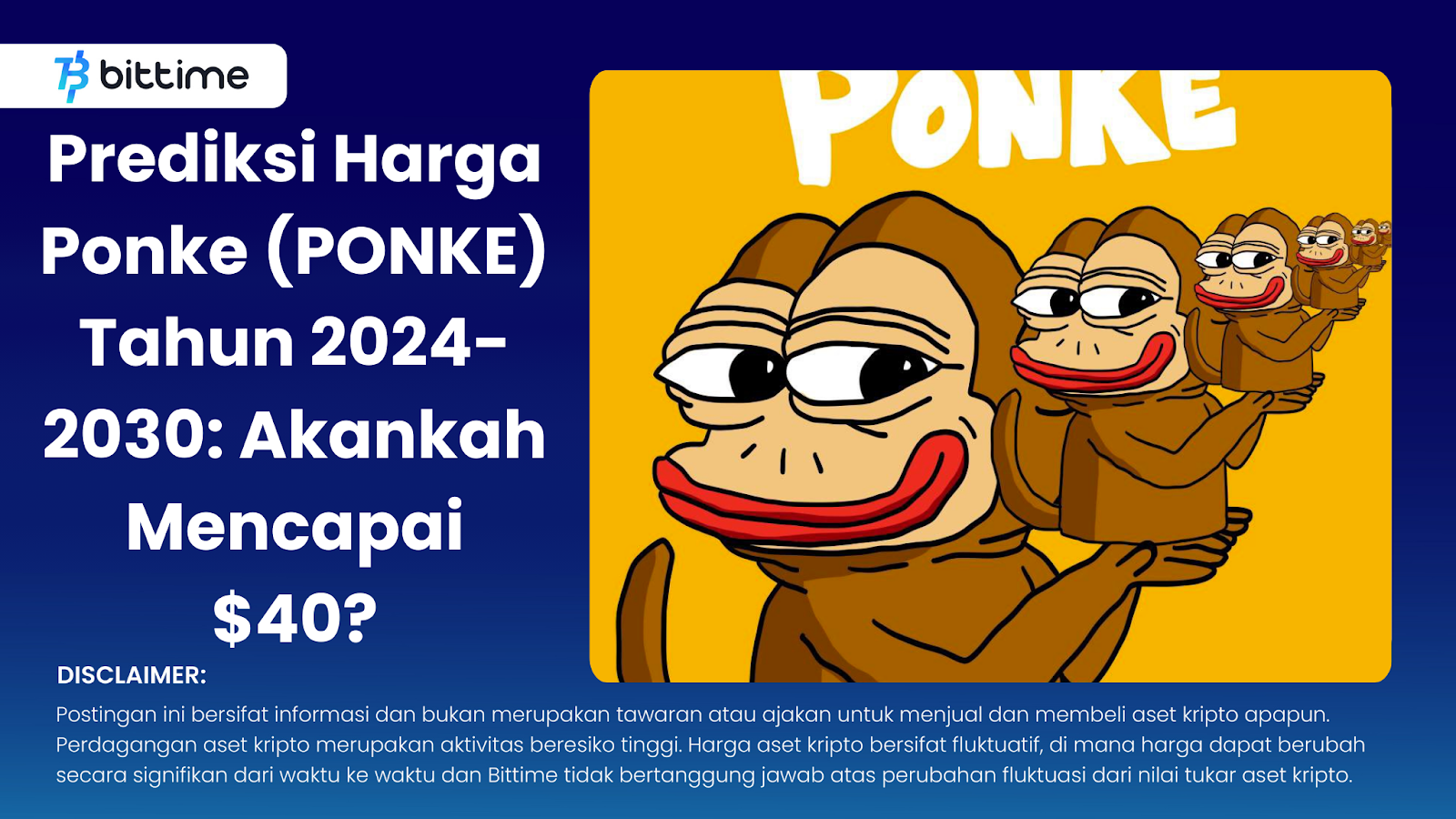 Prediksi Harga Ponke (PONKE) Tahun 2024-2030: Akankah Mencapai $40?