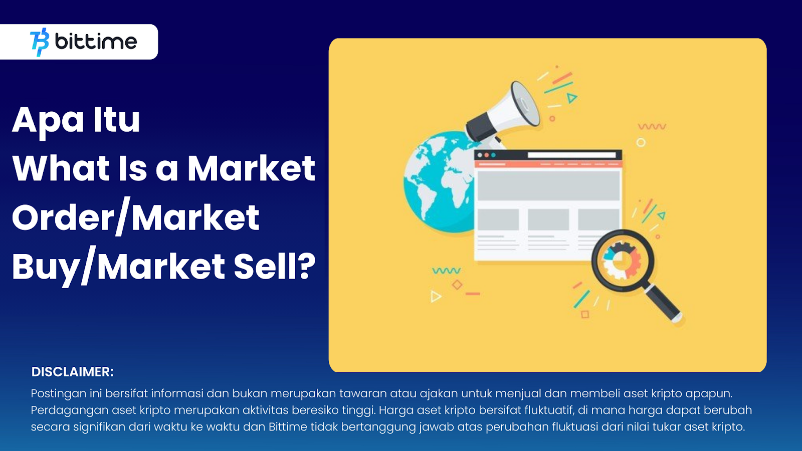 Apa Itu Market Order/Market Buy/Market Sell? – Bittime