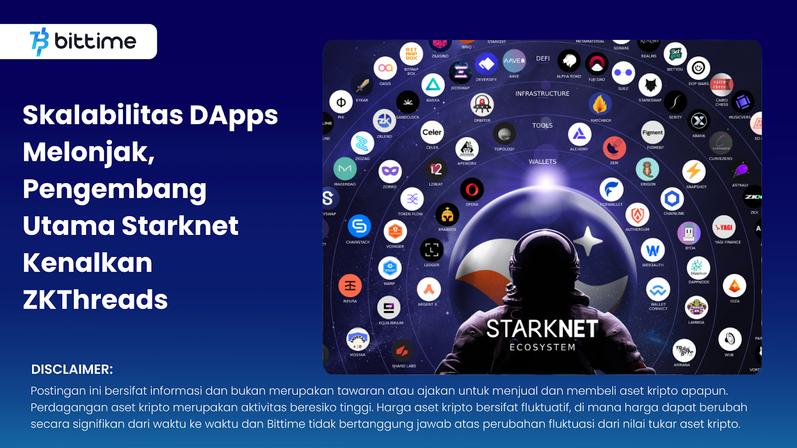 Skalabilitas DApps Melonjak, Pengembang Utama Starknet Kenalkan ZKThreads