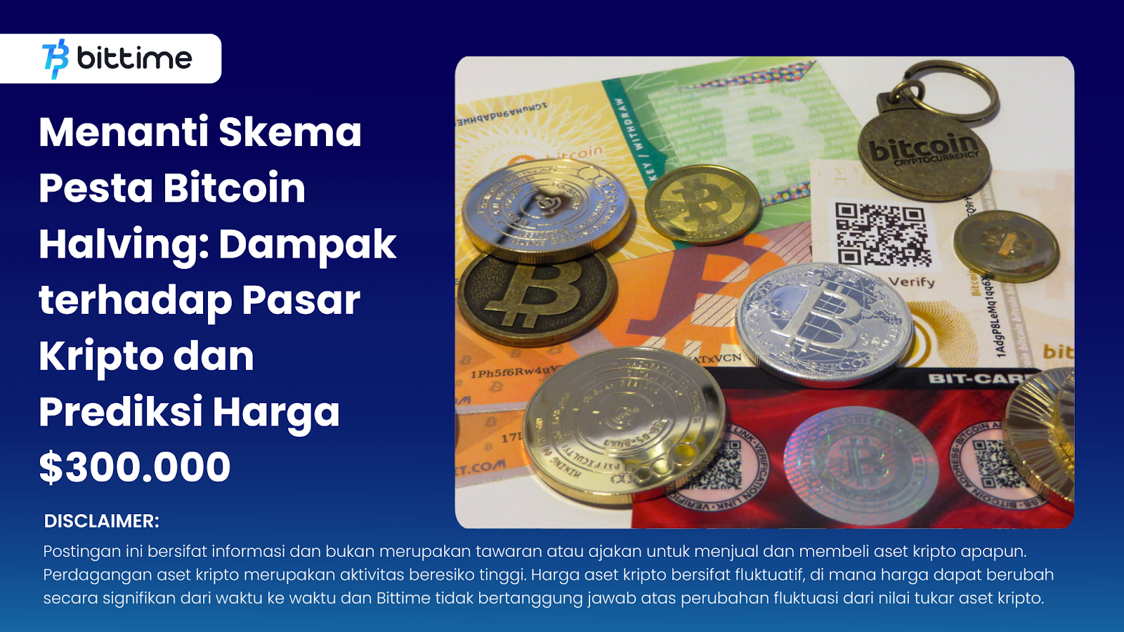 Menanti Skema Pesta Bitcoin Halving: Dampak terhadap Pasar Kripto dan  Prediksi Harga $300.000 – Bittime