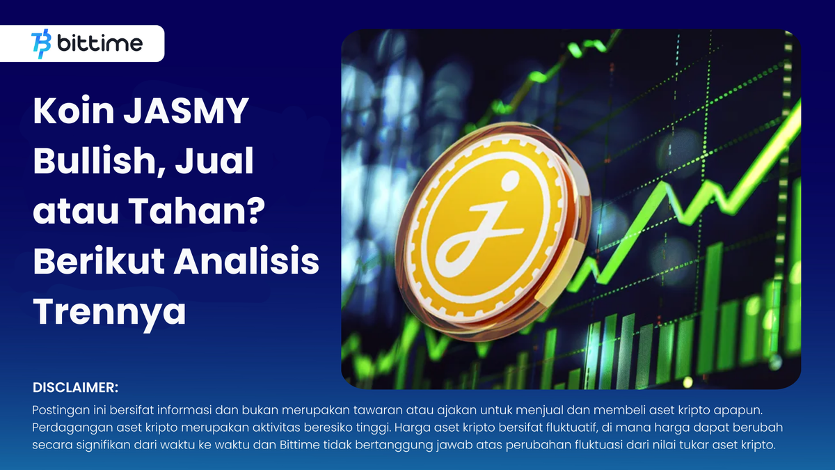 Koin JASMY Bullish - Bittime