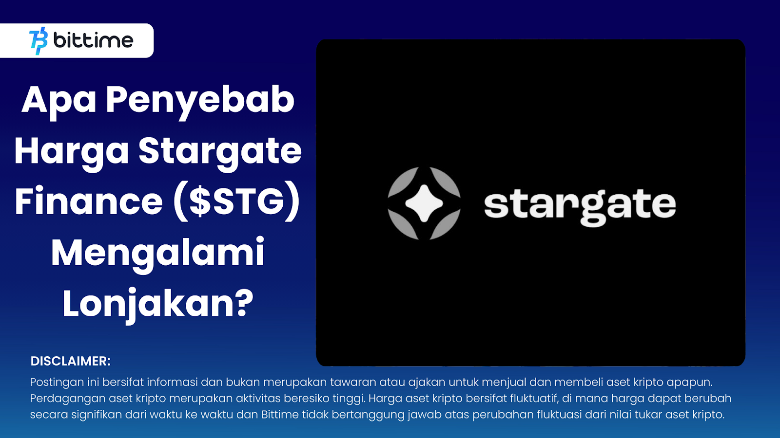 Apa Penyebab Harga Stargate Finance ($STG) Mengalami Kenaikan?
