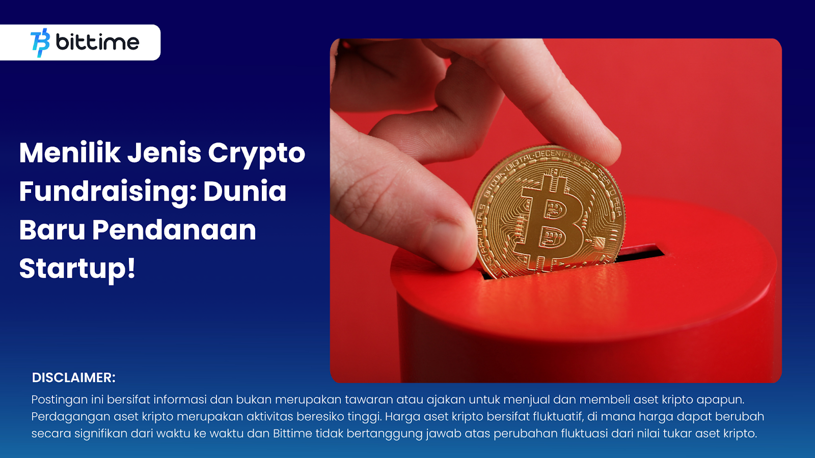 Menilik Jenis Crypto Fundraising: Dunia Baru Pendanaan Startup!