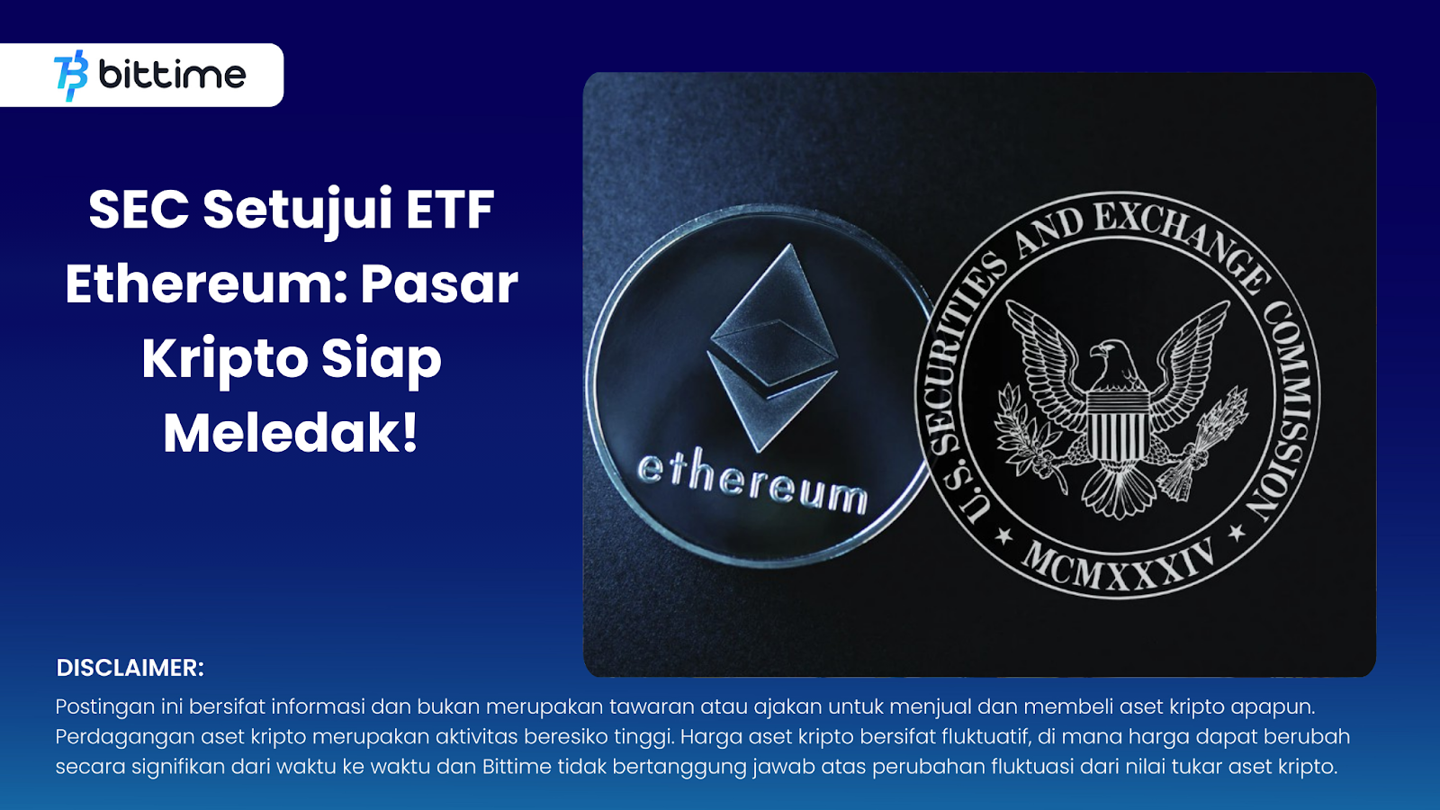 SEC Setujui ETF Ethereum Pasar Kripto Siap Meledak!
