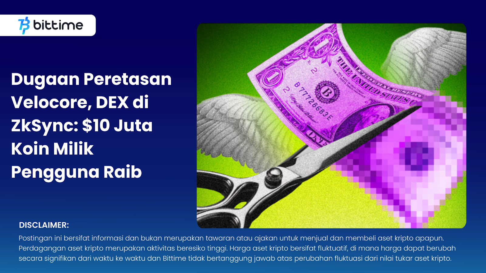 Dugaan Peretasan Velocore, DEX di ZkSync: $10 Juta Koin Milik Pengguna Raib
