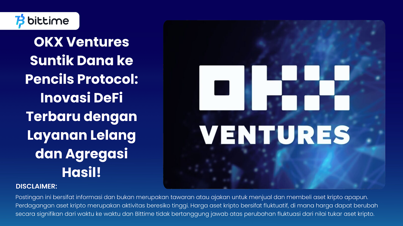 OKX Ventures Suntik Dana ke Pencils Protocol Inovasi DeFi Terbaru dengan Layanan Lelang dan Agregasi Hasil!
