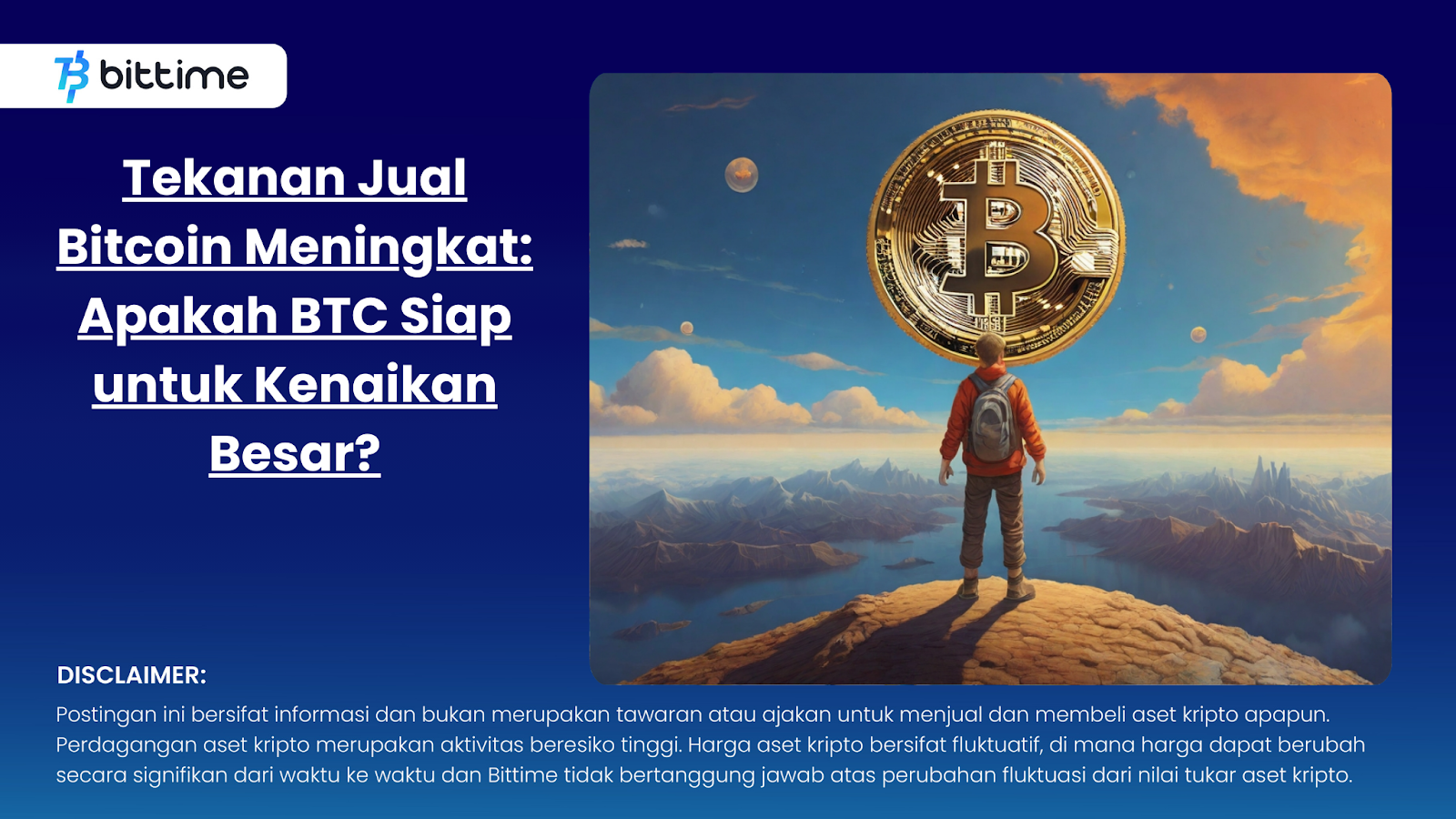 Tekanan Jual Bitcoin Meningkat Apakah BTC Siap untuk Kenaikan Besar
