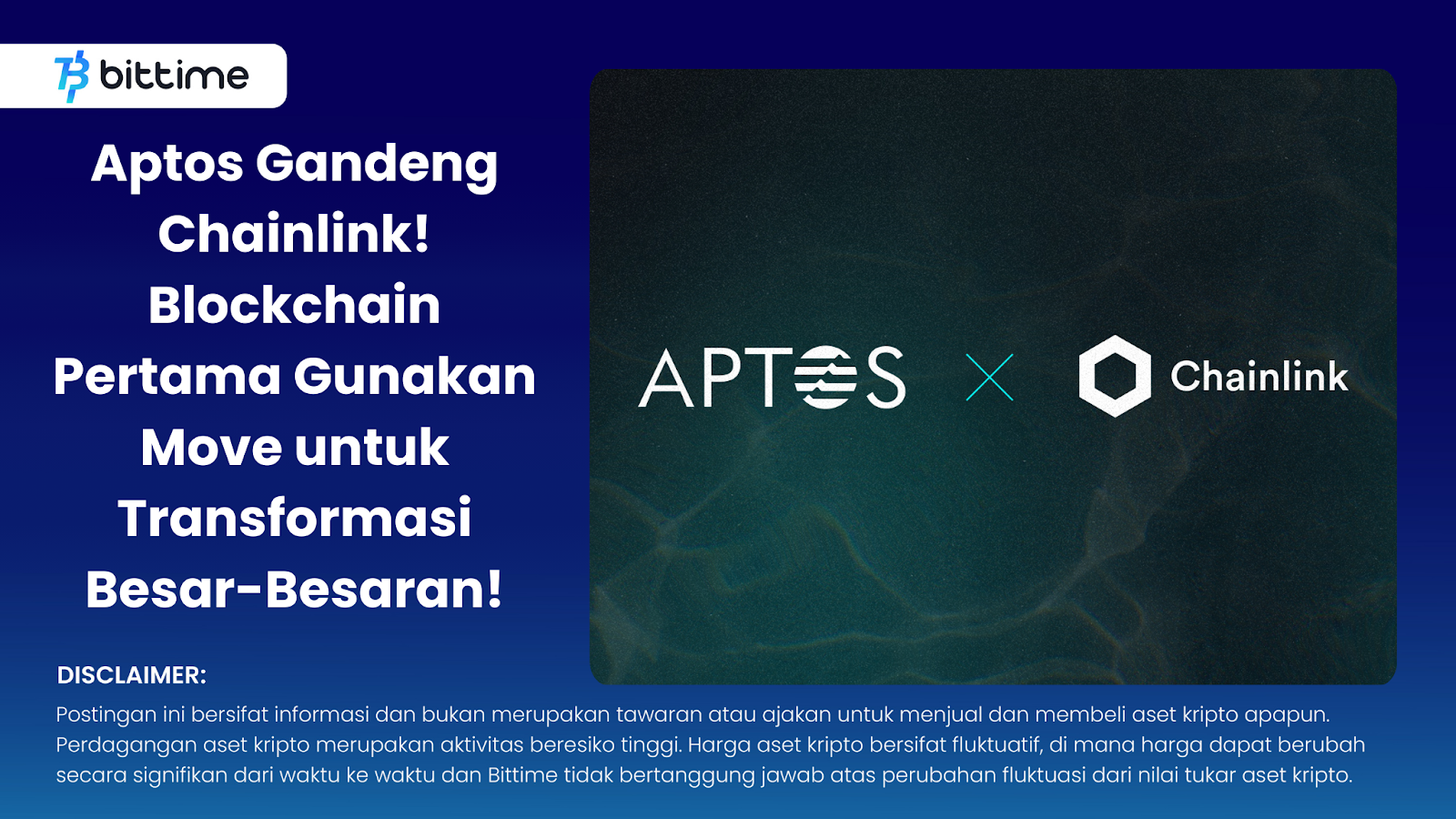 Aptos Gandeng Chainlink! Blockchain Pertama Gunakan Move untuk Transformasi Besar-Besaran!