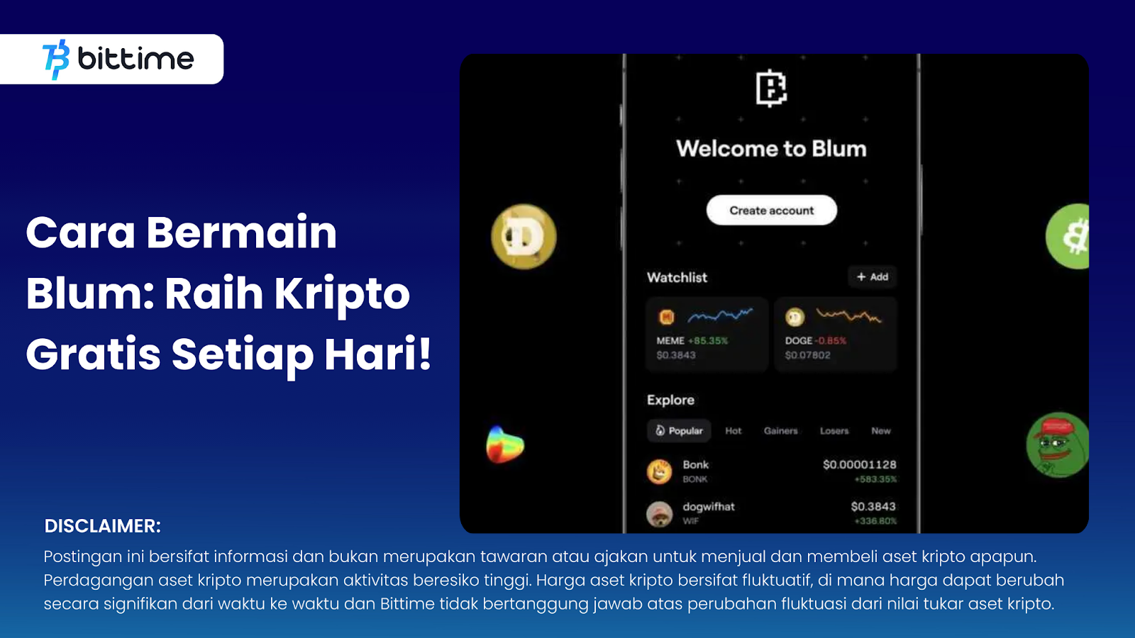 Cara Bermain Blum: Raih Kripto Gratis Setiap Hari!