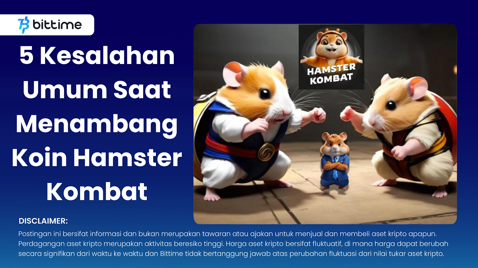 5 Kesalahan Umum Saat Menambang Koin Hamster Kombat
