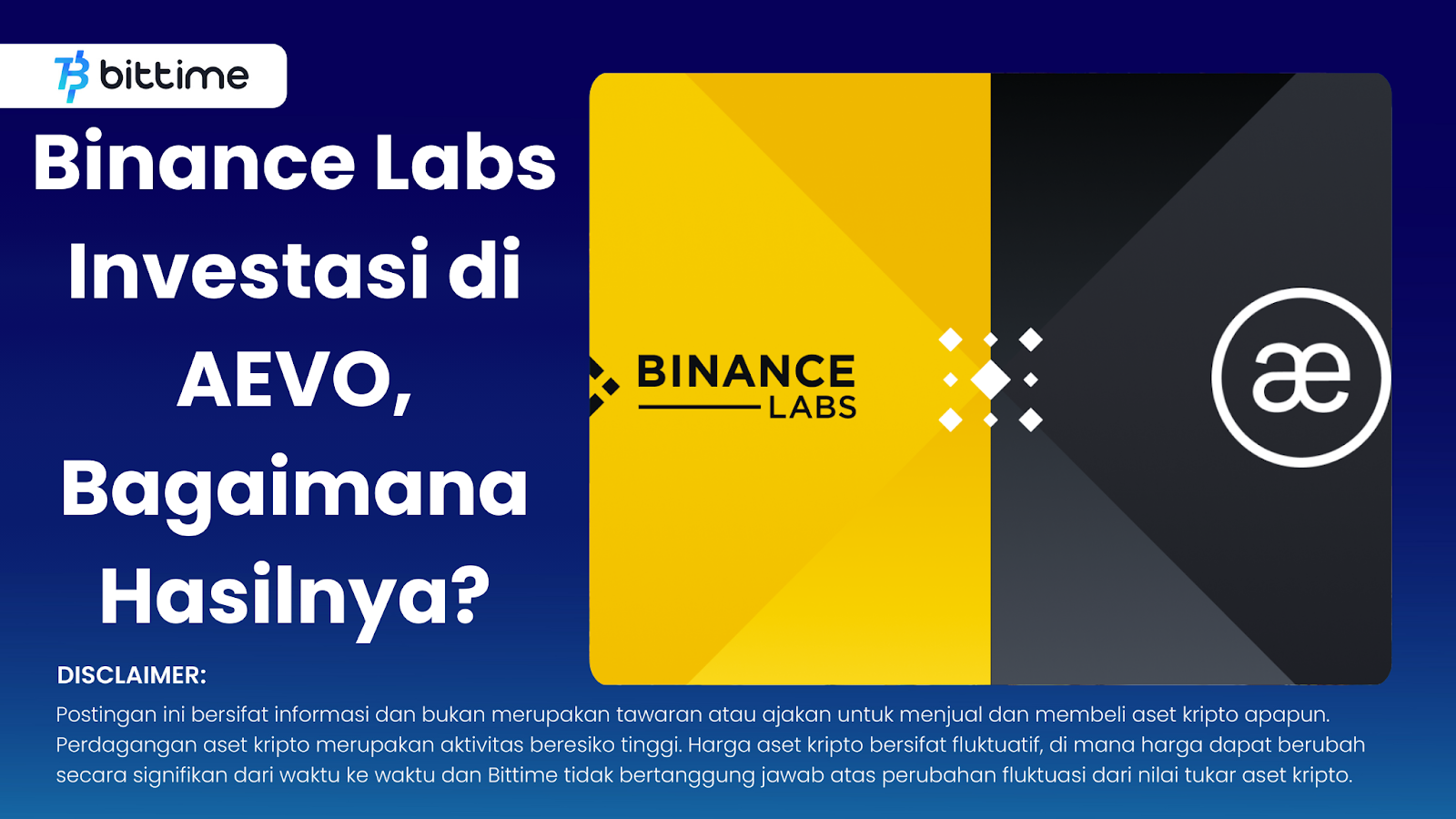 Binance Labs Investasi di AEVO, Bagaimana Hasilnya?