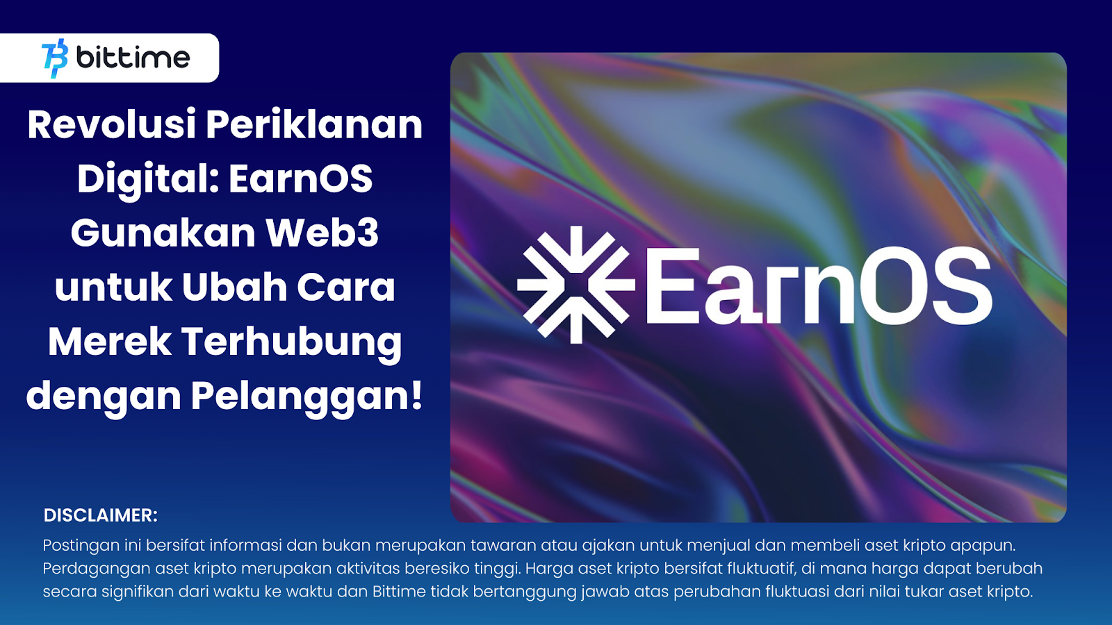 Revolusi Periklanan Digital EarnOS Gunakan Web3 untuk Ubah Cara Merek Terhubung dengan Pelanggan!
