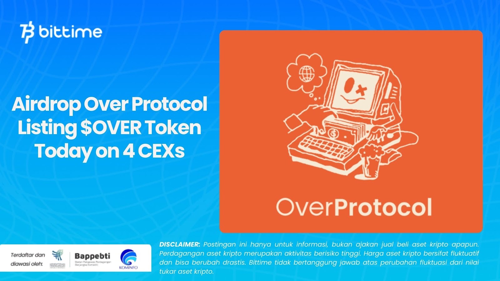 Airdrop Over Protocol Listing $OVER Token Today on 4 CEXs