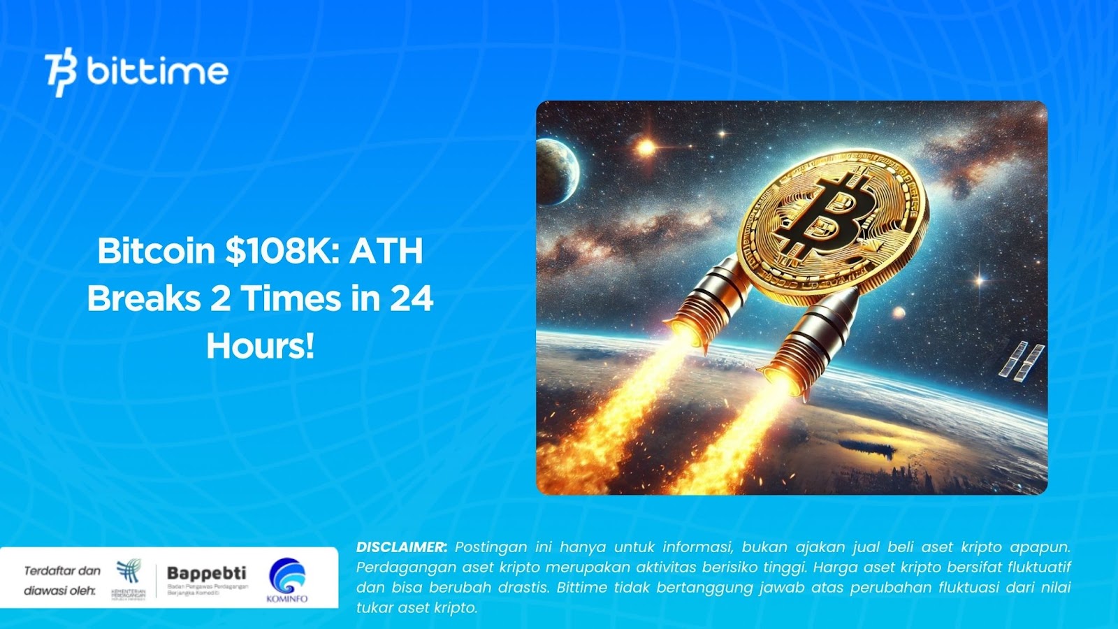 Bitcoin $108K ATH Breaks 2 Times in 24 Hours!