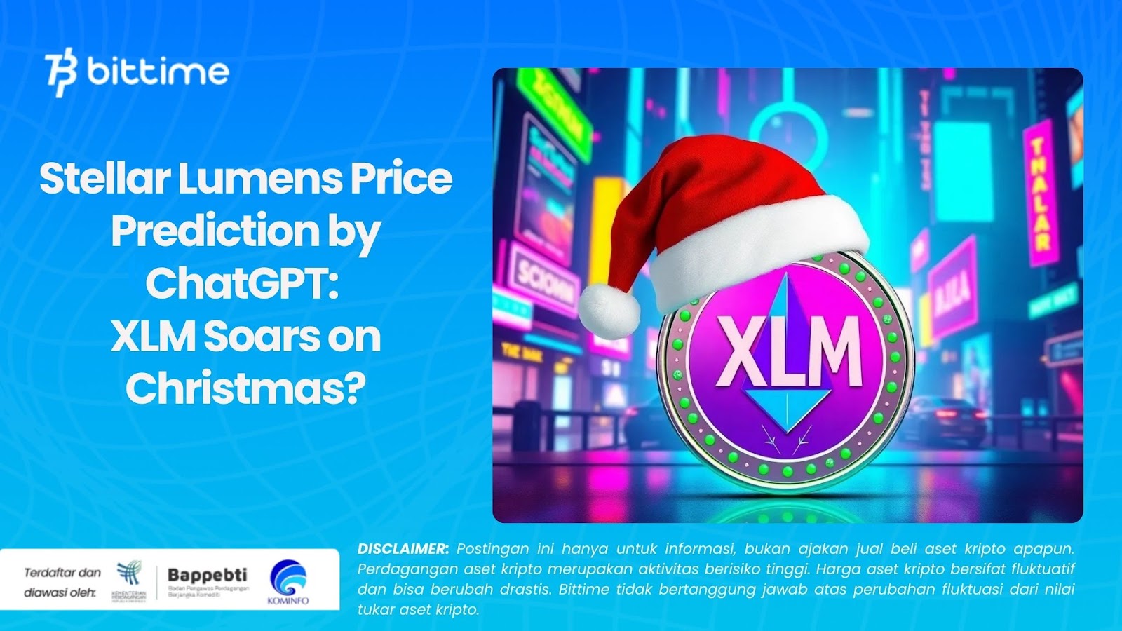 Stellar Lumens Price Prediction by ChatGPT: XLM Soars on Christmas?