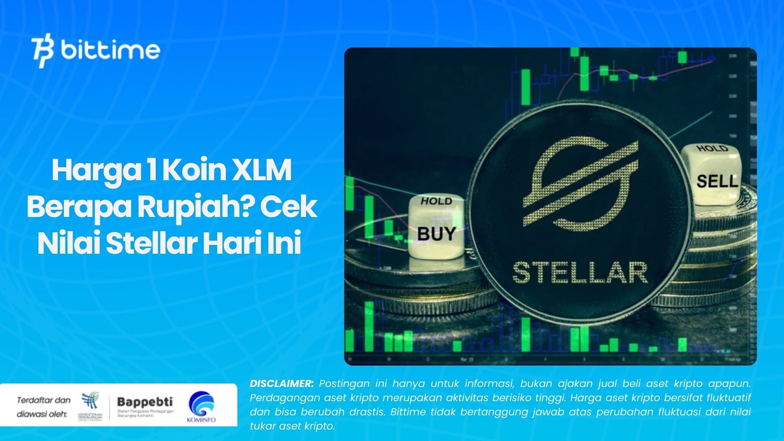 Harga 1 Koin XLM Berapa Rupiah? Cek Nilai Stellar Hari Ini