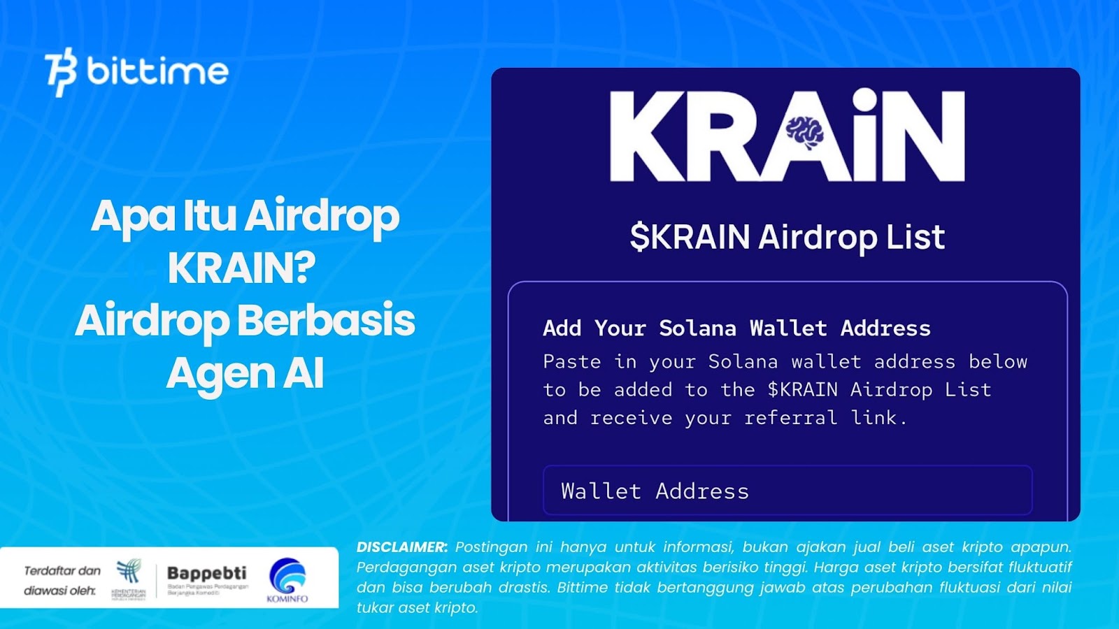 Apa Itu Airdrop KRAIN? Airdrop Berbasis Agen AI
